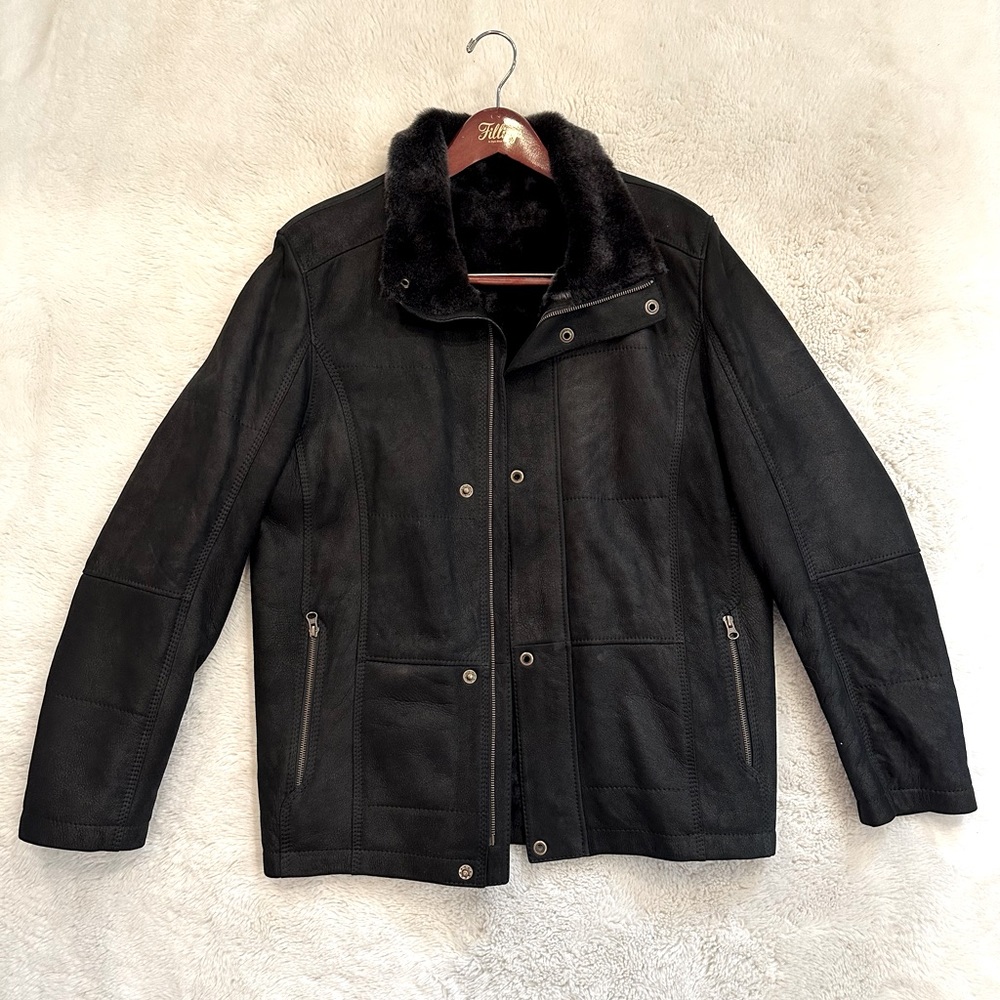 Mundypiel Barcelona soft suede leather jacket